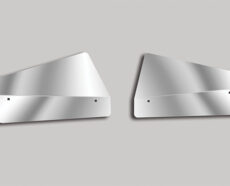 UNDER HEADLIGHT FENDER GUARDS - KENWORTH T800 AEROCAB