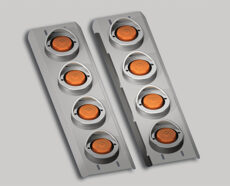 WESTERN STAR AIR CLEANER LIGHT BAR - FRONT