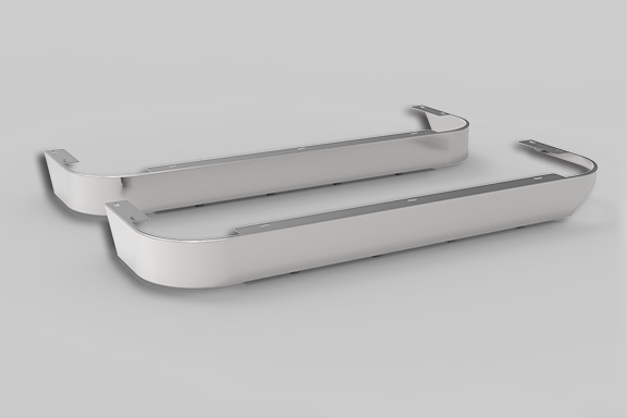 2024+ CAB EXHAUST 44" SLEEPER PANELS - PETERBILT 567 & 579