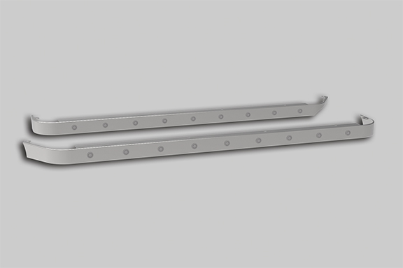 2024+ 76" SLEEPER PANELS - KENWORTH T680/T880/W990 WITH CAB EXHAUST